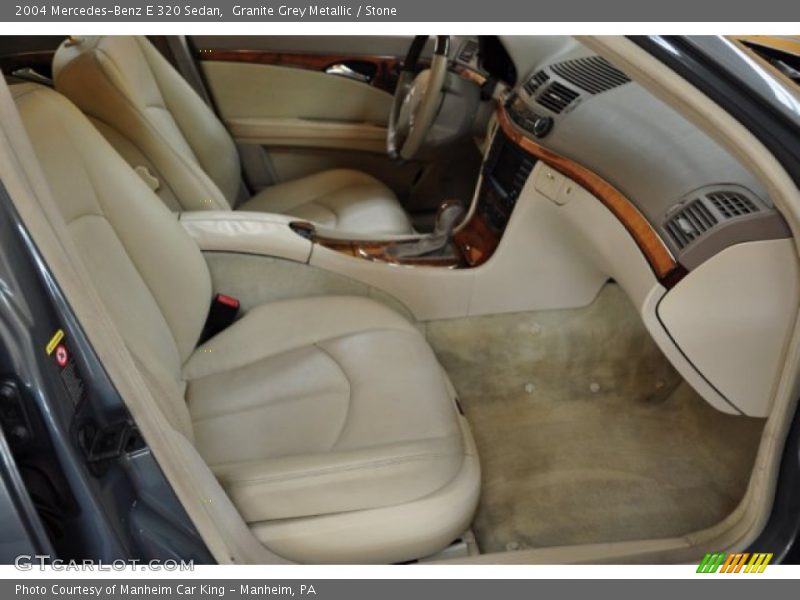 Granite Grey Metallic / Stone 2004 Mercedes-Benz E 320 Sedan