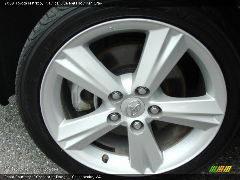 Nautical Blue Metallic / Ash Gray 2009 Toyota Matrix S