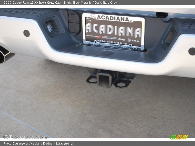 Bright Silver Metallic / Dark Slate Gray 2009 Dodge Ram 1500 Sport Crew Cab