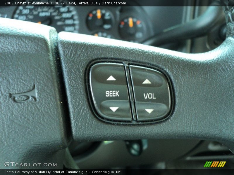 Arrival Blue / Dark Charcoal 2003 Chevrolet Avalanche 1500 Z71 4x4