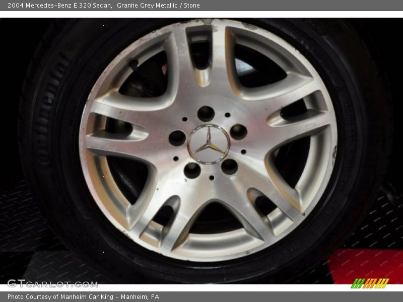 Granite Grey Metallic / Stone 2004 Mercedes-Benz E 320 Sedan