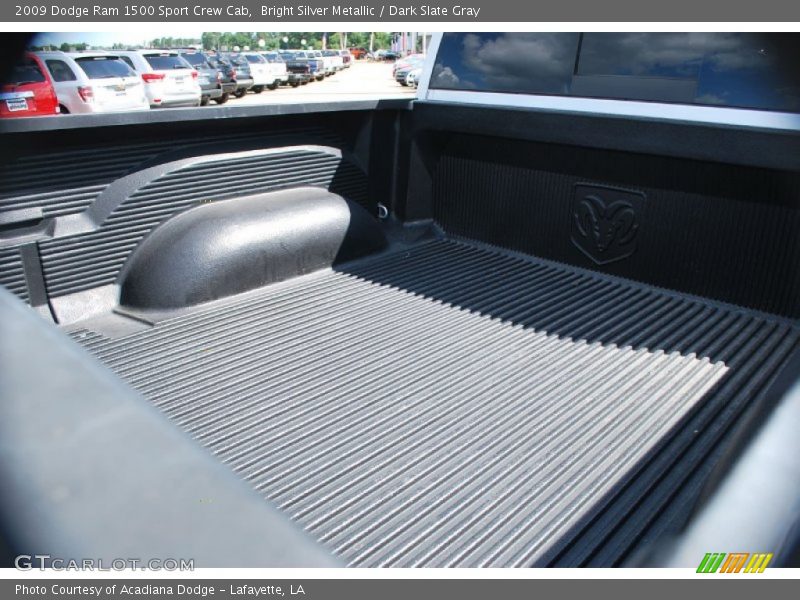 Bright Silver Metallic / Dark Slate Gray 2009 Dodge Ram 1500 Sport Crew Cab