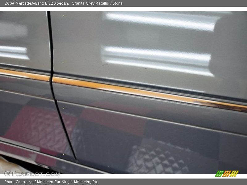 Granite Grey Metallic / Stone 2004 Mercedes-Benz E 320 Sedan