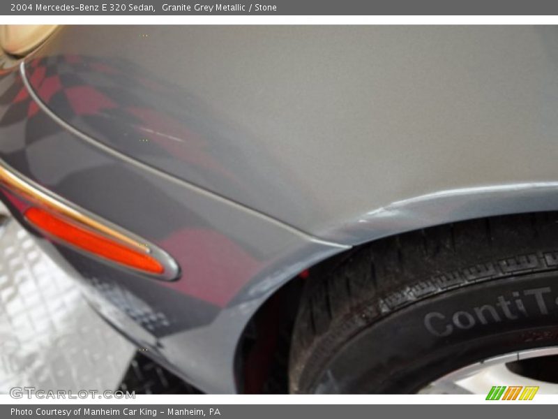 Granite Grey Metallic / Stone 2004 Mercedes-Benz E 320 Sedan