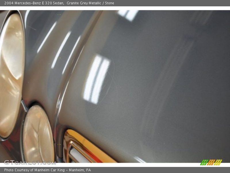 Granite Grey Metallic / Stone 2004 Mercedes-Benz E 320 Sedan
