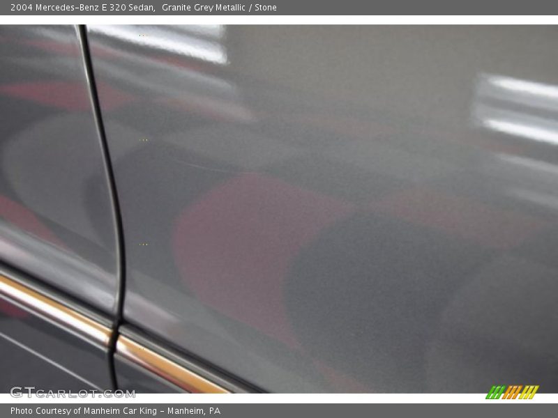 Granite Grey Metallic / Stone 2004 Mercedes-Benz E 320 Sedan