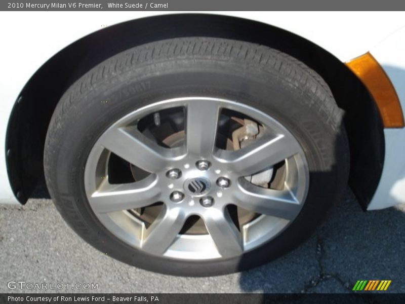 White Suede / Camel 2010 Mercury Milan V6 Premier