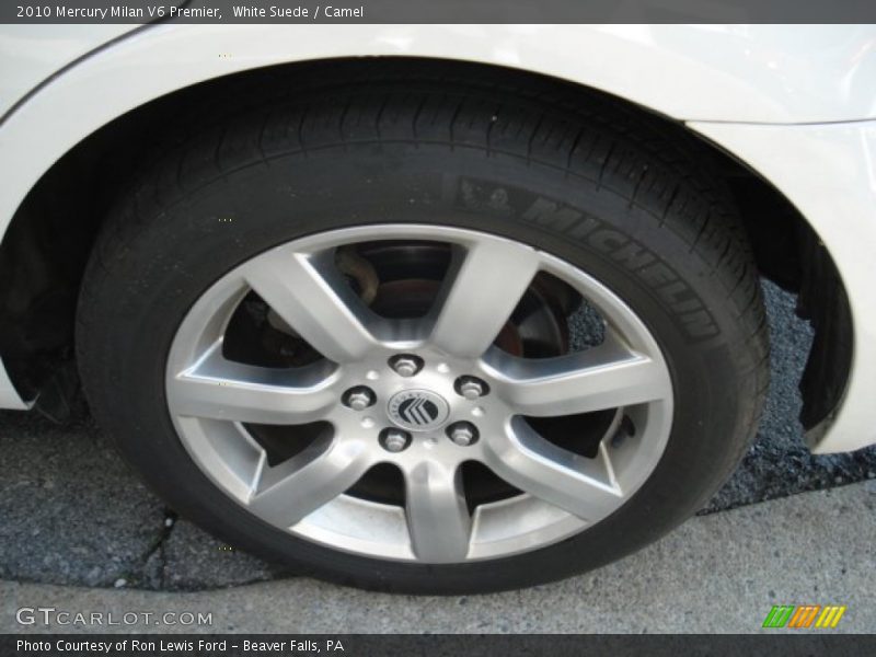 White Suede / Camel 2010 Mercury Milan V6 Premier