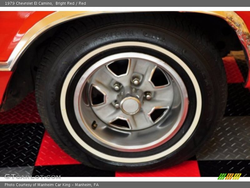 Bright Red / Red 1979 Chevrolet El Camino