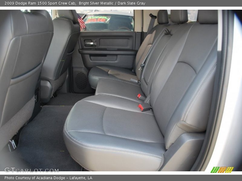 Bright Silver Metallic / Dark Slate Gray 2009 Dodge Ram 1500 Sport Crew Cab