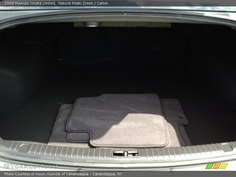 Natural Khaki Green / Camel 2009 Hyundai Sonata Limited