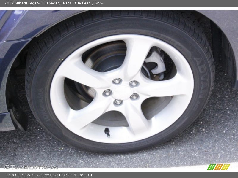 Regal Blue Pearl / Ivory 2007 Subaru Legacy 2.5i Sedan