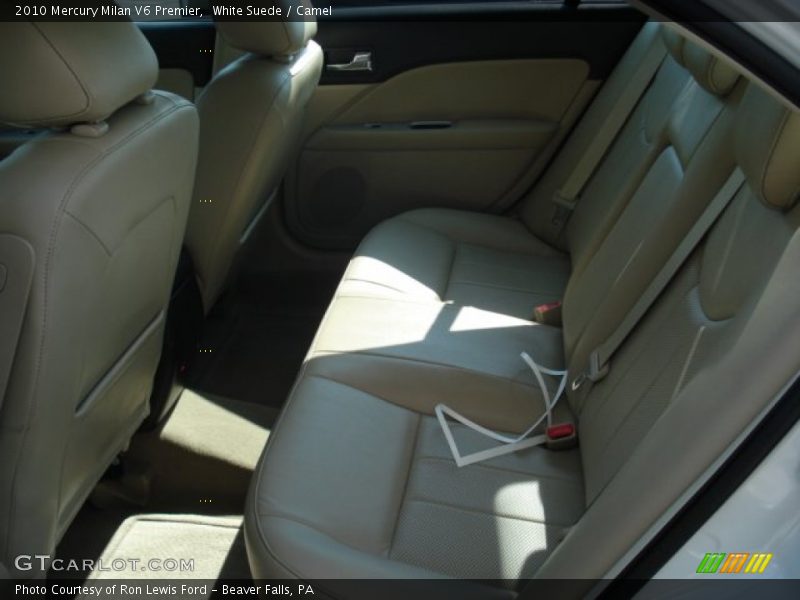 White Suede / Camel 2010 Mercury Milan V6 Premier