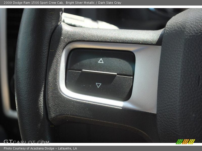 Bright Silver Metallic / Dark Slate Gray 2009 Dodge Ram 1500 Sport Crew Cab
