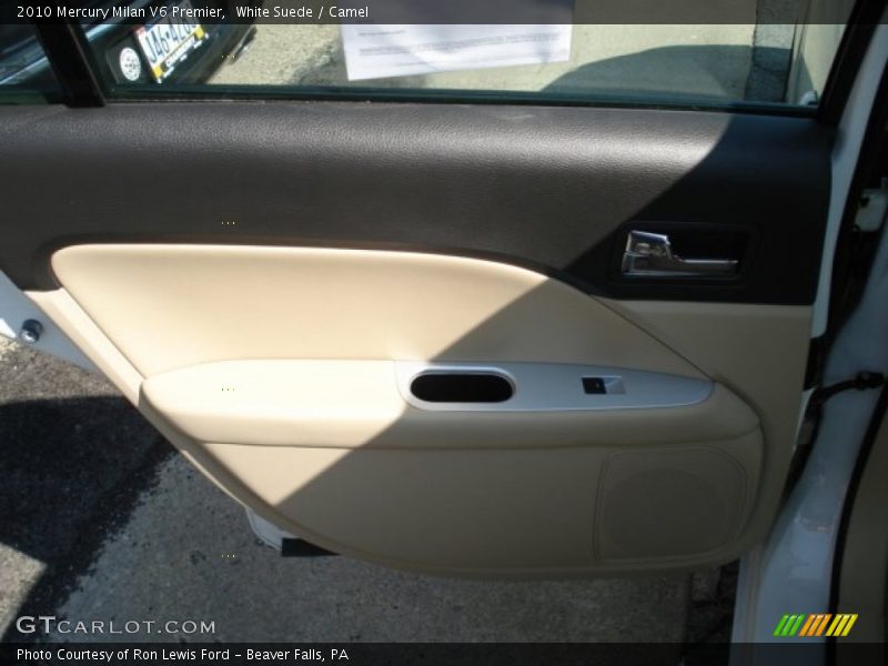 White Suede / Camel 2010 Mercury Milan V6 Premier