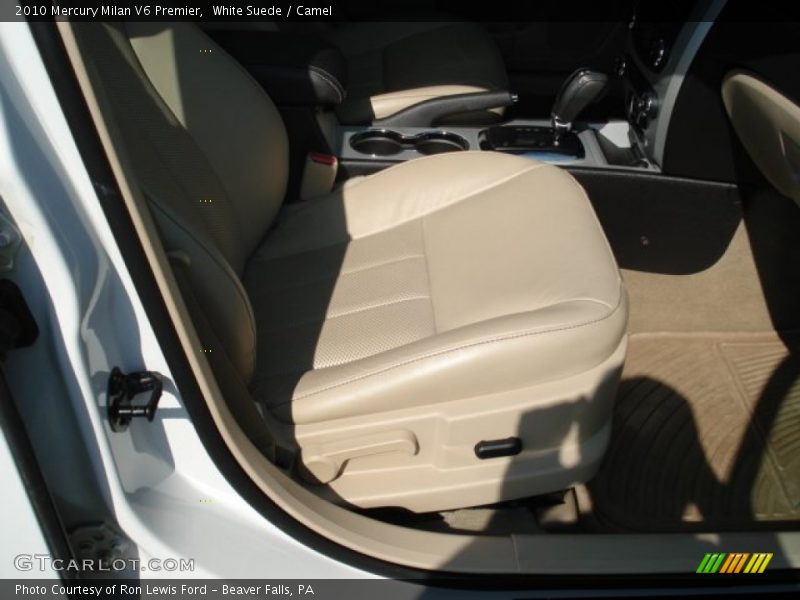 White Suede / Camel 2010 Mercury Milan V6 Premier