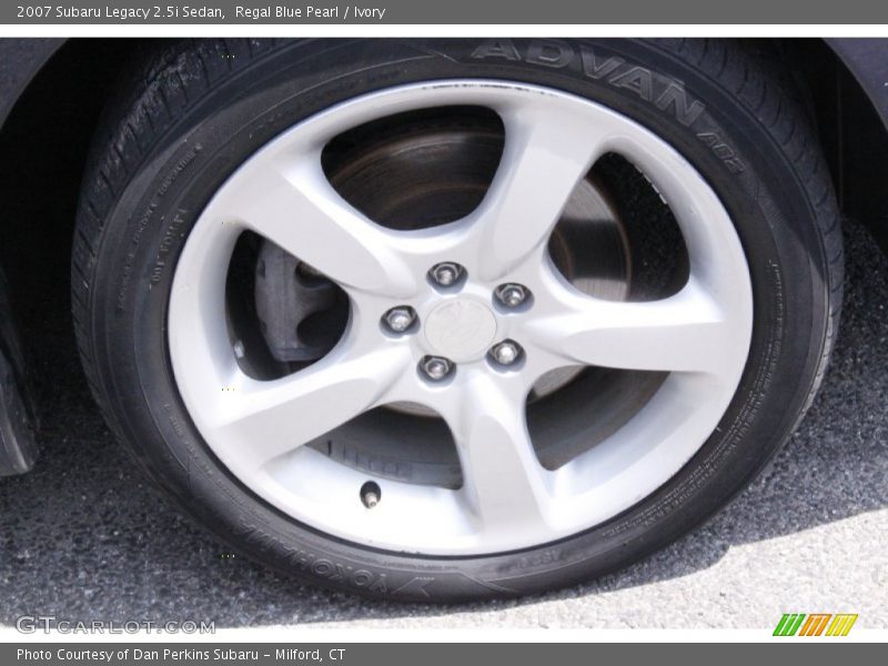 Regal Blue Pearl / Ivory 2007 Subaru Legacy 2.5i Sedan