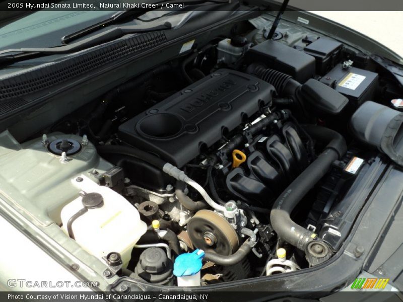 Natural Khaki Green / Camel 2009 Hyundai Sonata Limited