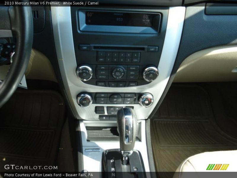 White Suede / Camel 2010 Mercury Milan V6 Premier