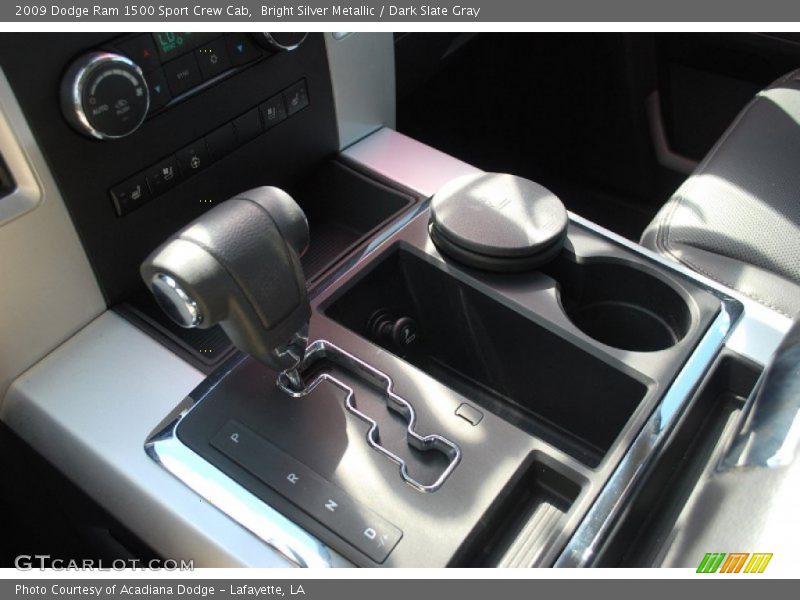 Bright Silver Metallic / Dark Slate Gray 2009 Dodge Ram 1500 Sport Crew Cab