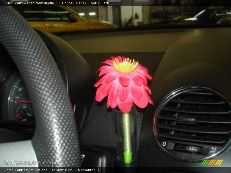 Reflex Silver / Black 2006 Volkswagen New Beetle 2.5 Coupe