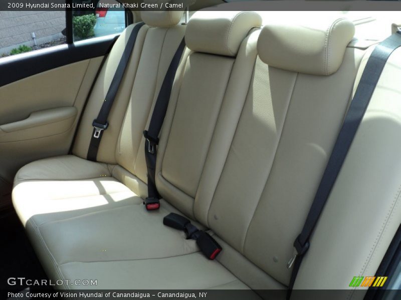 Natural Khaki Green / Camel 2009 Hyundai Sonata Limited