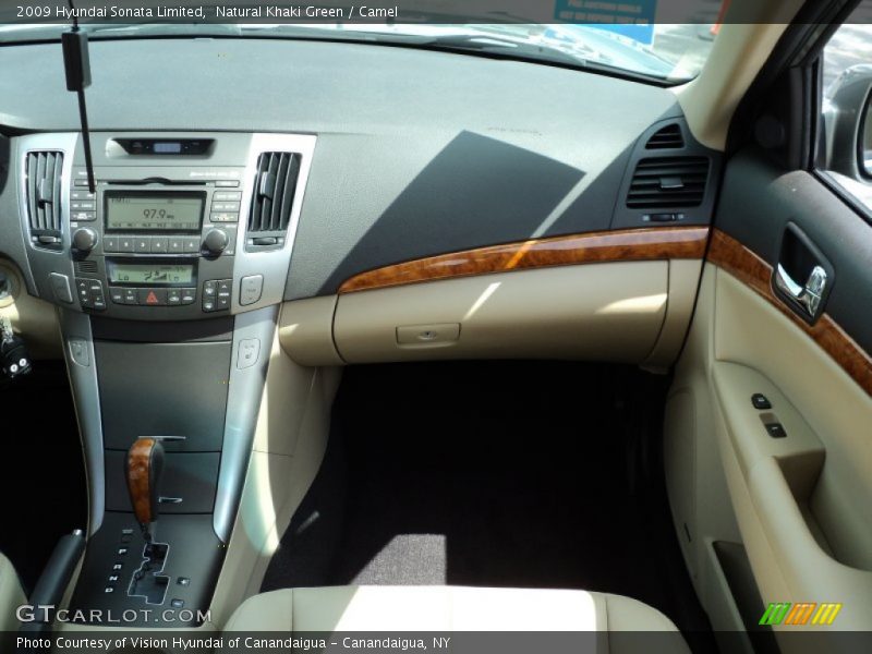Natural Khaki Green / Camel 2009 Hyundai Sonata Limited