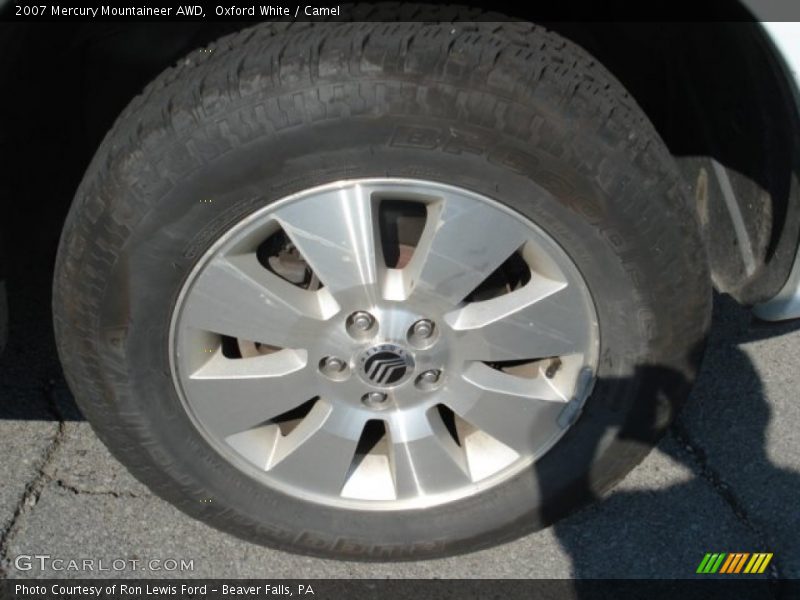 Oxford White / Camel 2007 Mercury Mountaineer AWD