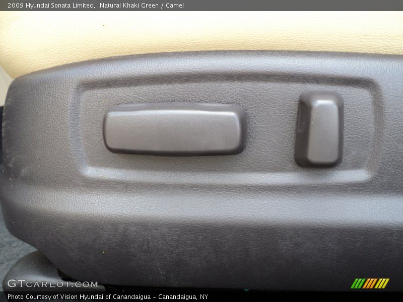 Natural Khaki Green / Camel 2009 Hyundai Sonata Limited