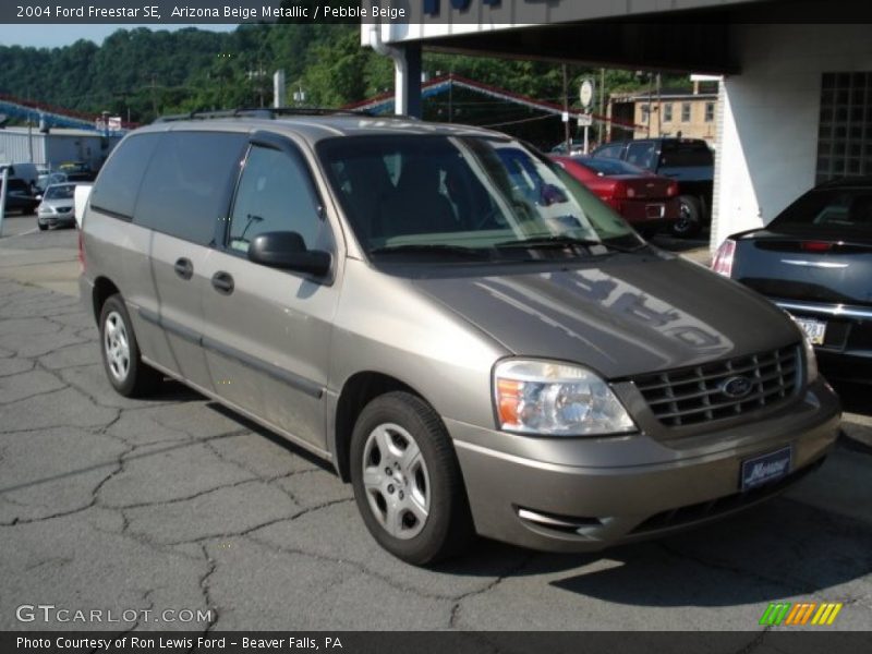 Arizona Beige Metallic / Pebble Beige 2004 Ford Freestar SE