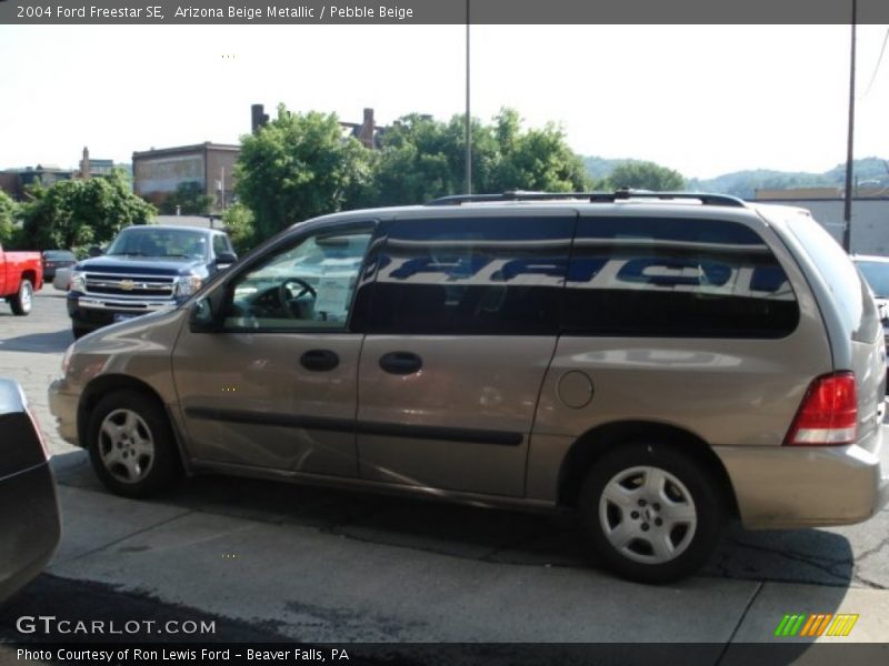 Arizona Beige Metallic / Pebble Beige 2004 Ford Freestar SE