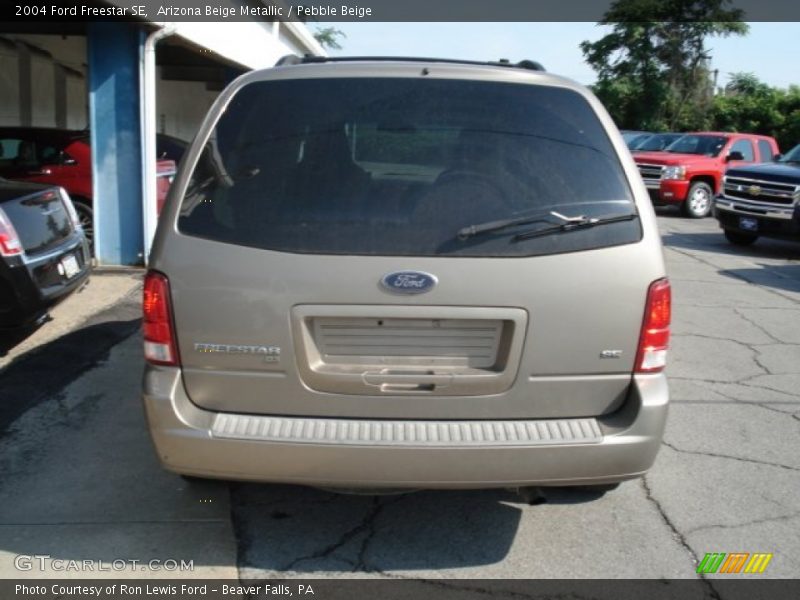 Arizona Beige Metallic / Pebble Beige 2004 Ford Freestar SE