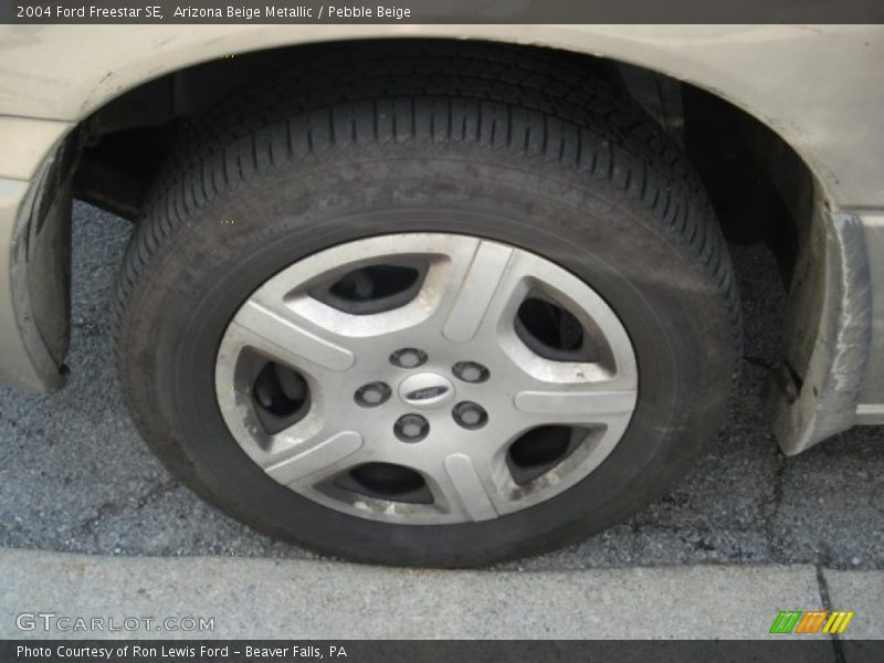 Arizona Beige Metallic / Pebble Beige 2004 Ford Freestar SE