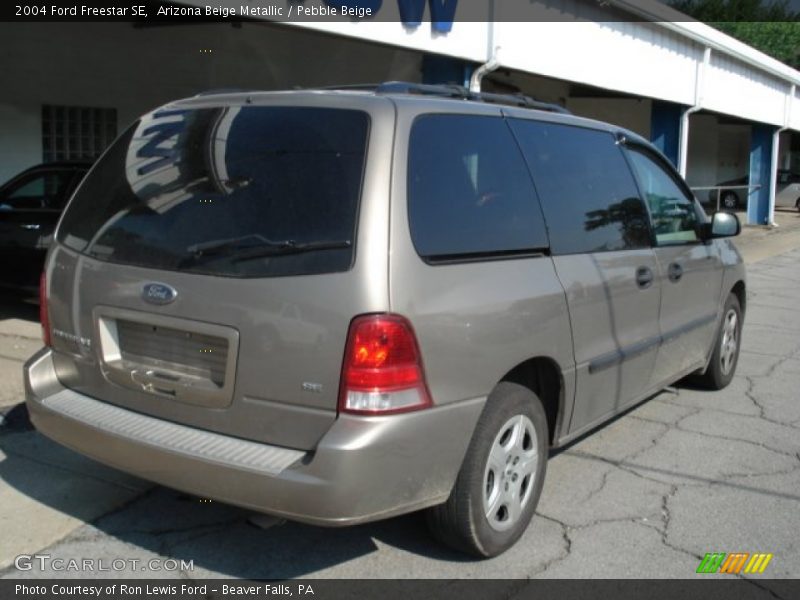 Arizona Beige Metallic / Pebble Beige 2004 Ford Freestar SE