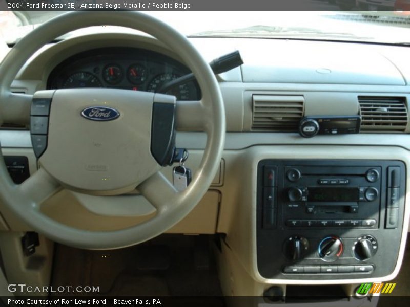 Arizona Beige Metallic / Pebble Beige 2004 Ford Freestar SE