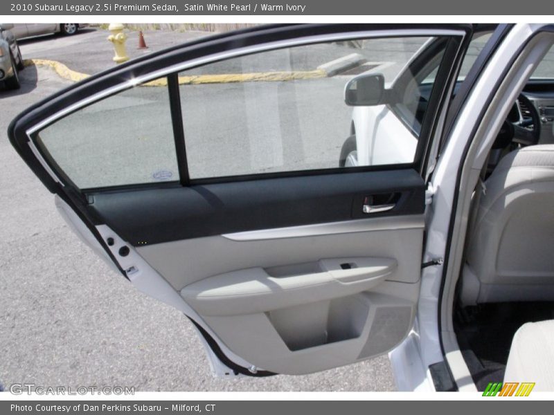 Door Panel of 2010 Legacy 2.5i Premium Sedan