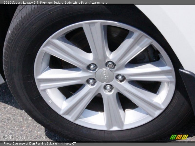  2010 Legacy 2.5i Premium Sedan Wheel