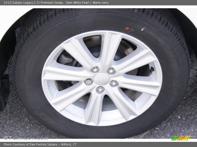  2010 Legacy 2.5i Premium Sedan Wheel