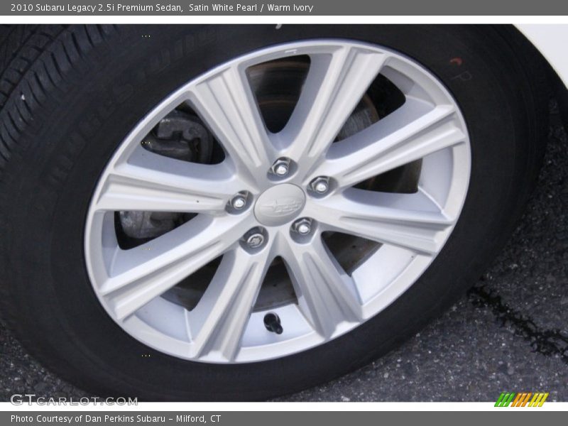  2010 Legacy 2.5i Premium Sedan Wheel