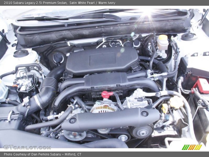  2010 Legacy 2.5i Premium Sedan Engine - 2.5 Liter DOHC 16-Valve VVT Flat 4 Cylinder