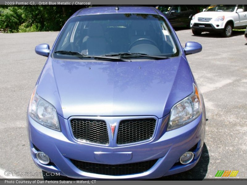 Orbit Blue Metallic / Charcoal 2009 Pontiac G3