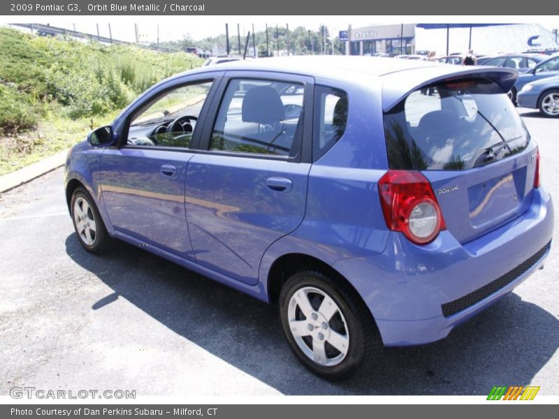 Orbit Blue Metallic / Charcoal 2009 Pontiac G3