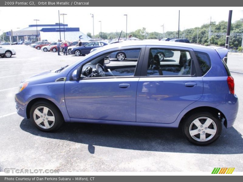 Orbit Blue Metallic / Charcoal 2009 Pontiac G3