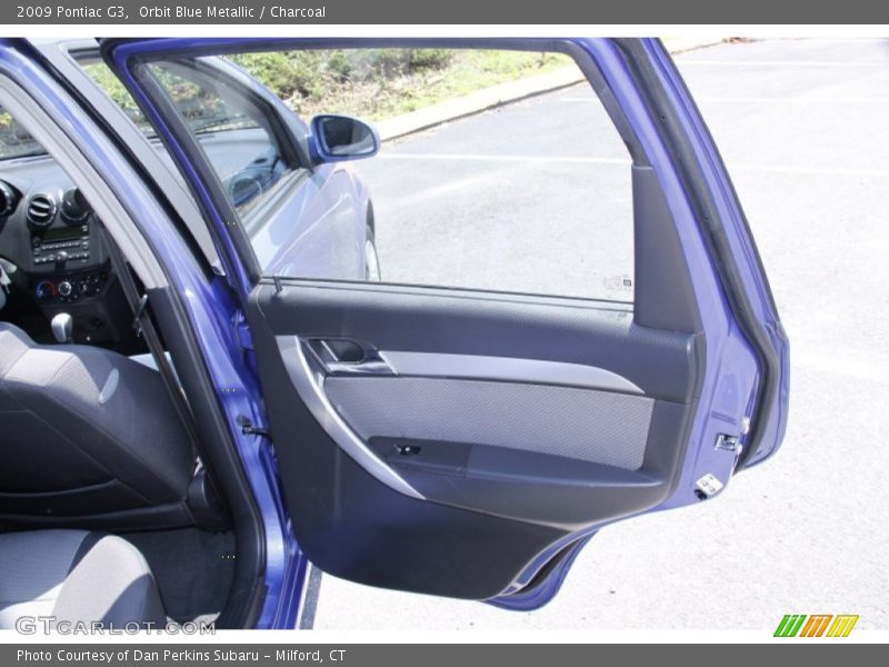 Orbit Blue Metallic / Charcoal 2009 Pontiac G3
