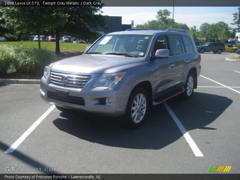 Twilight Gray Metallic / Dark Gray 2008 Lexus LX 570