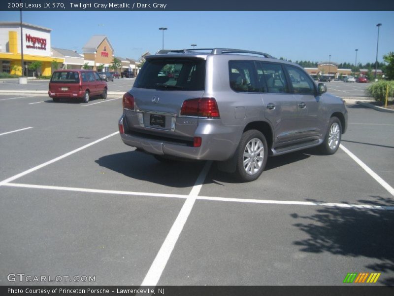 Twilight Gray Metallic / Dark Gray 2008 Lexus LX 570
