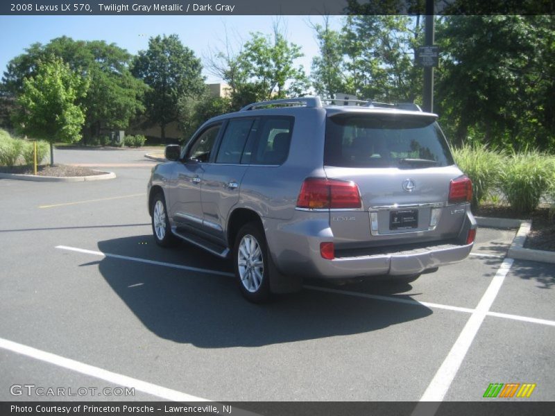 Twilight Gray Metallic / Dark Gray 2008 Lexus LX 570