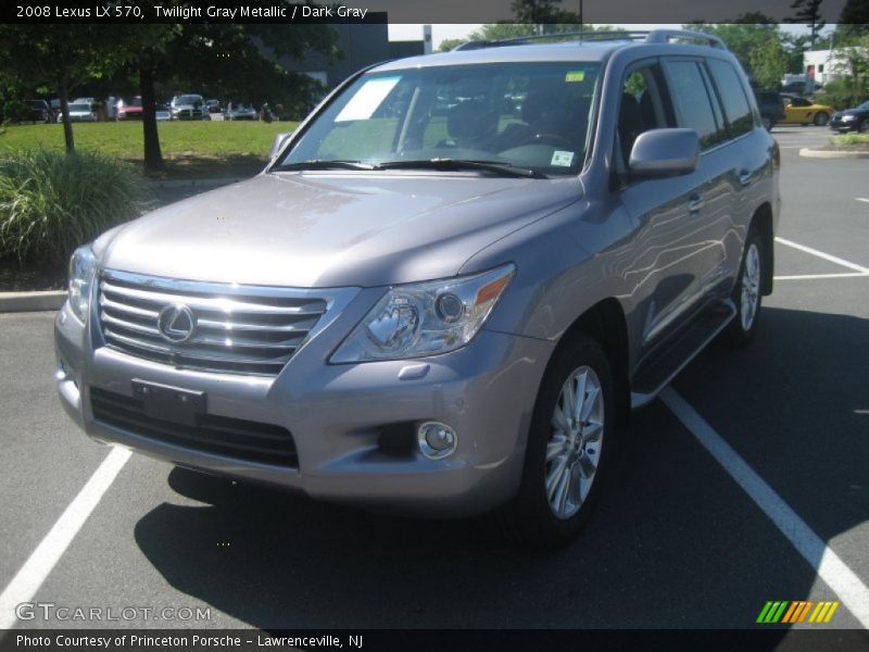 Twilight Gray Metallic / Dark Gray 2008 Lexus LX 570