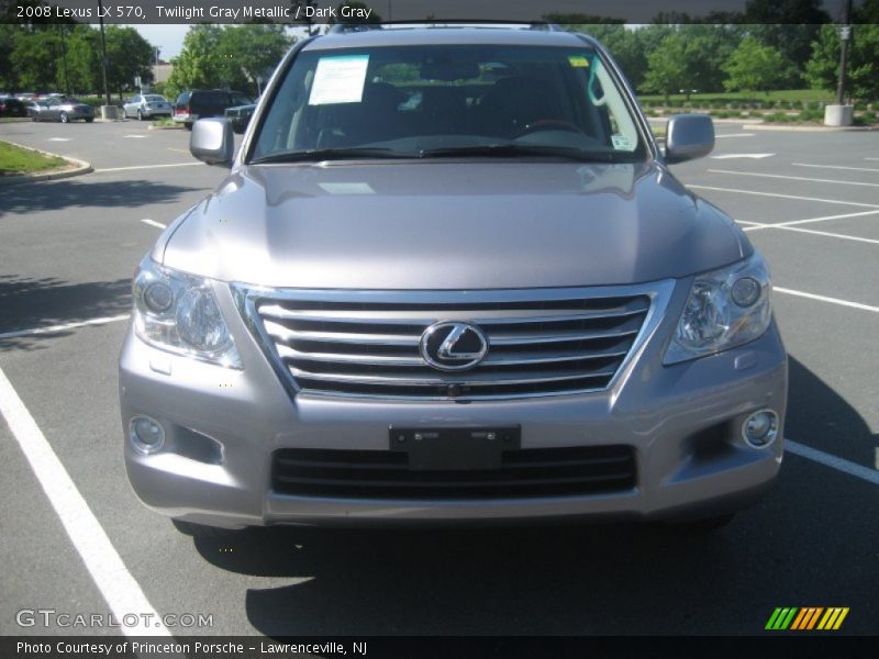 Twilight Gray Metallic / Dark Gray 2008 Lexus LX 570