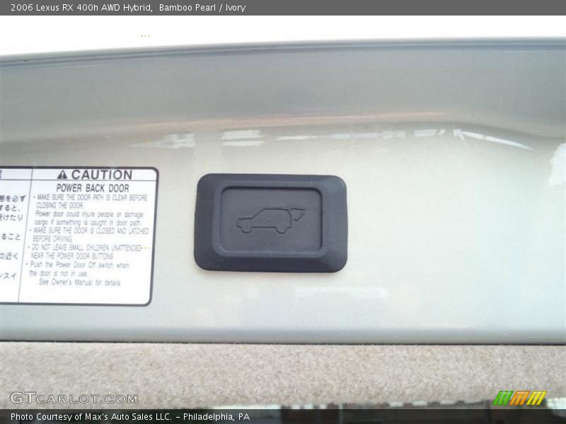 Bamboo Pearl / Ivory 2006 Lexus RX 400h AWD Hybrid